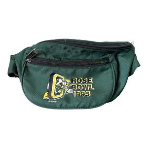 Vintage Disney University Of Oregon Ducks 1995 Rose Bowl Fanny Pack Metal Zipper
